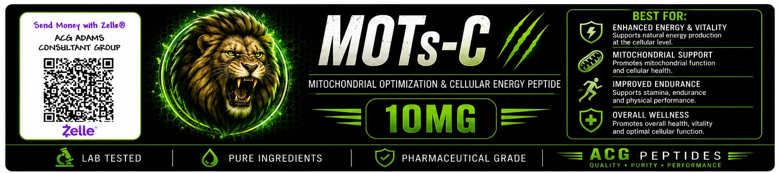 MOTS-C 10MG ACG label