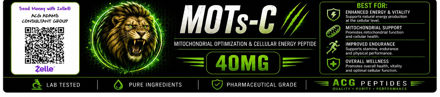 MOTS-C 40MG ACG label